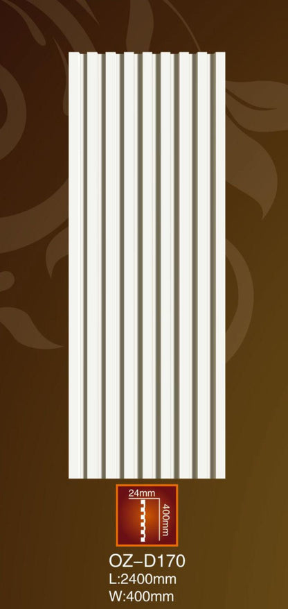 Riflaje decorative din poliuretan D170 240 x 40 cm