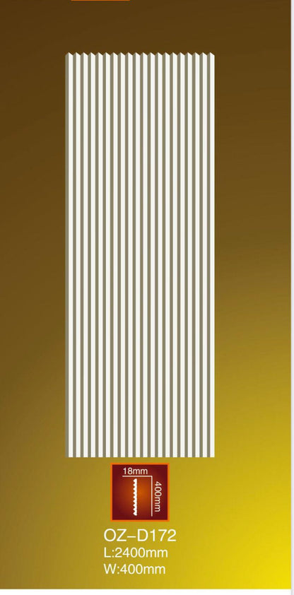 Riflaje decorative din poliuretan D172 240 x 40 cm