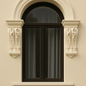 Consolă decorativă din poliuretan H012