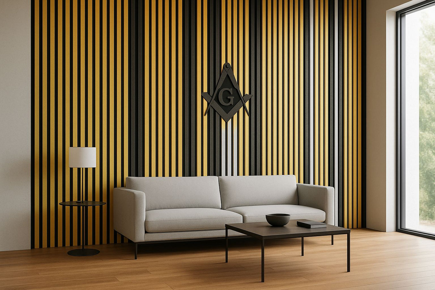 Riflaje decorative acustice